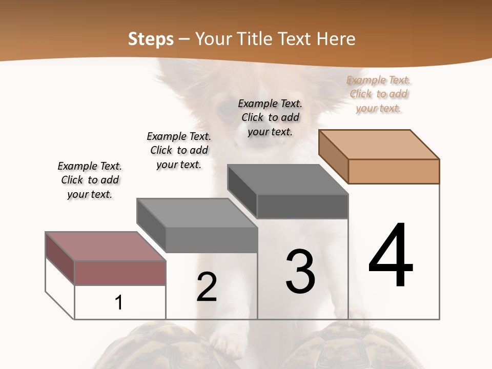 Two Reptile Brown PowerPoint Template