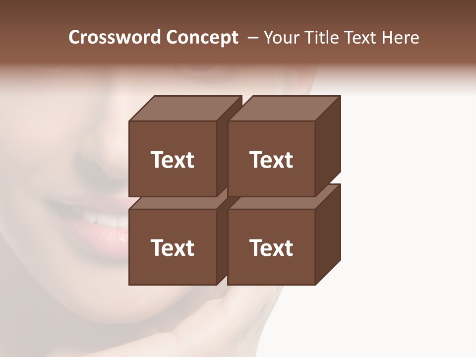 Portrait Y Face PowerPoint Template