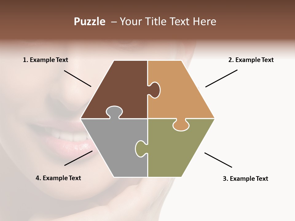 Portrait Y Face PowerPoint Template