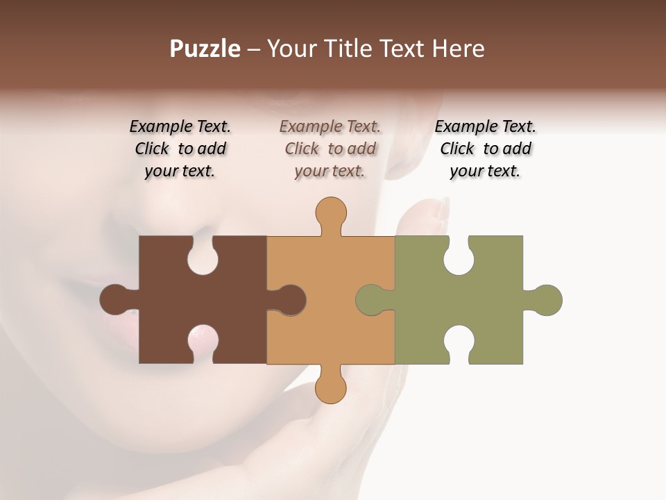 Portrait Y Face PowerPoint Template