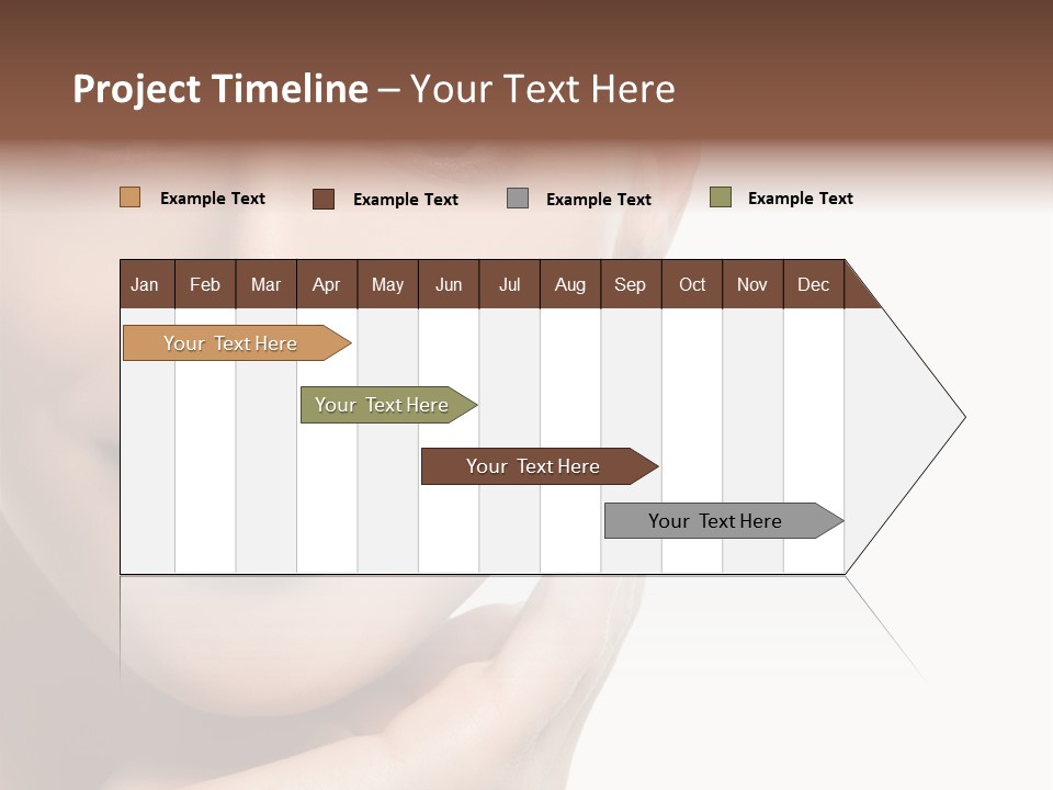 Portrait Y Face PowerPoint Template