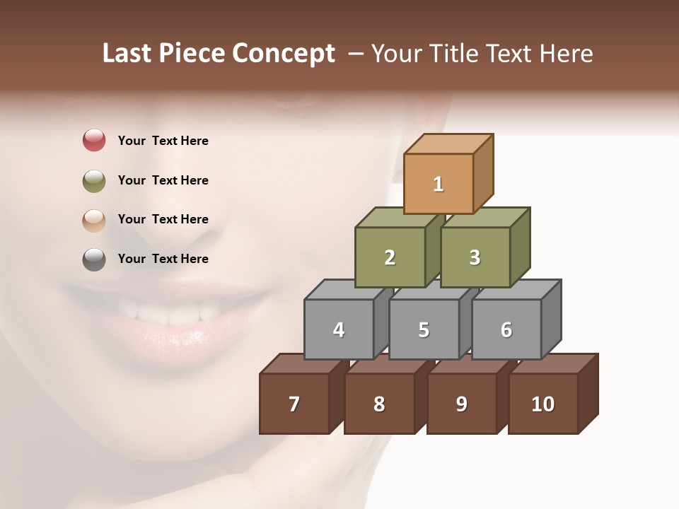 Portrait Y Face PowerPoint Template