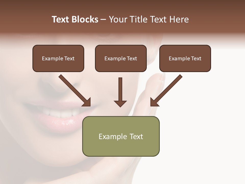 Portrait Y Face PowerPoint Template