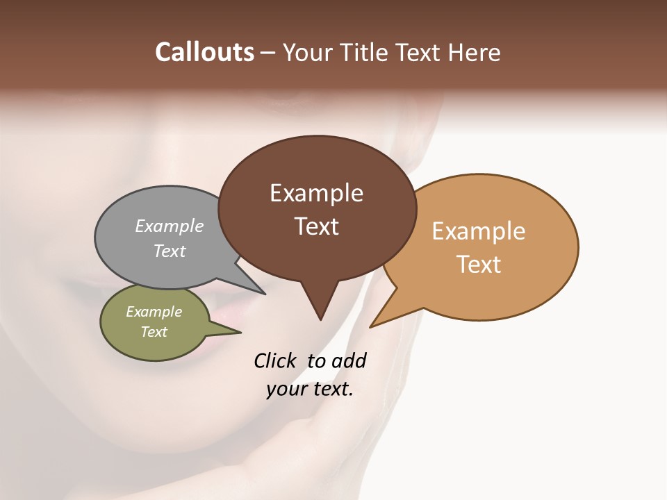 Portrait Y Face PowerPoint Template