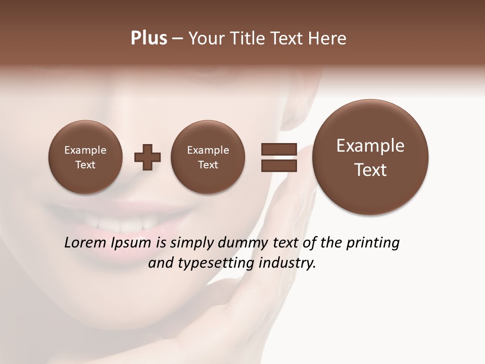 Portrait Y Face PowerPoint Template