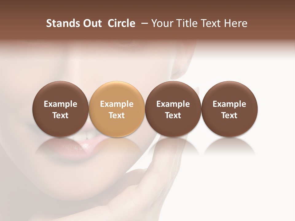 Portrait Y Face PowerPoint Template