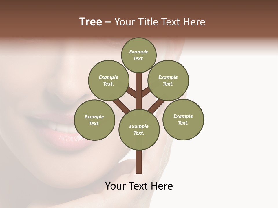 Portrait Y Face PowerPoint Template