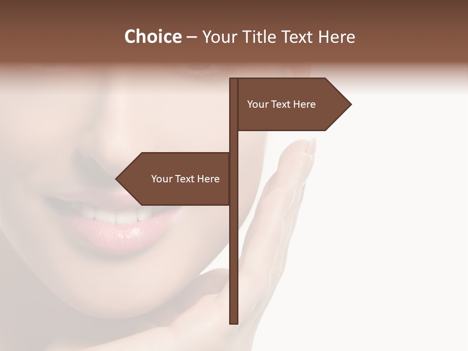 Portrait Y Face PowerPoint Template