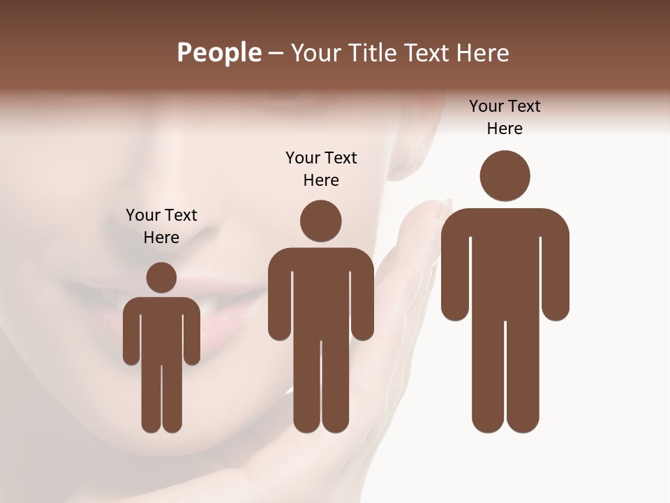 Portrait Y Face PowerPoint Template