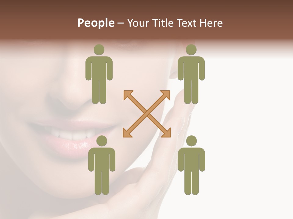 Portrait Y Face PowerPoint Template