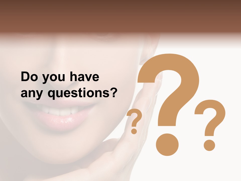 Portrait Y Face PowerPoint Template