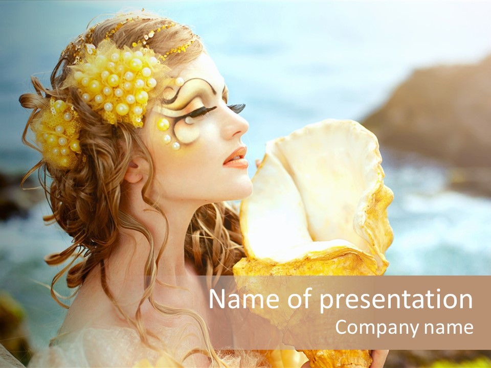 Beautiful Mythology Delight PowerPoint Template