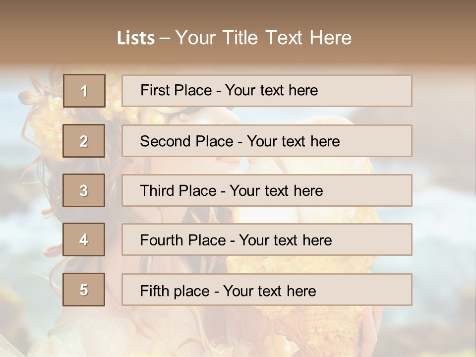 Beautiful Mythology Delight PowerPoint Template