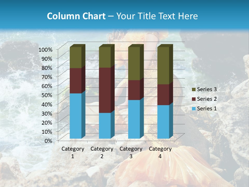 Color Being Mermaid PowerPoint Template