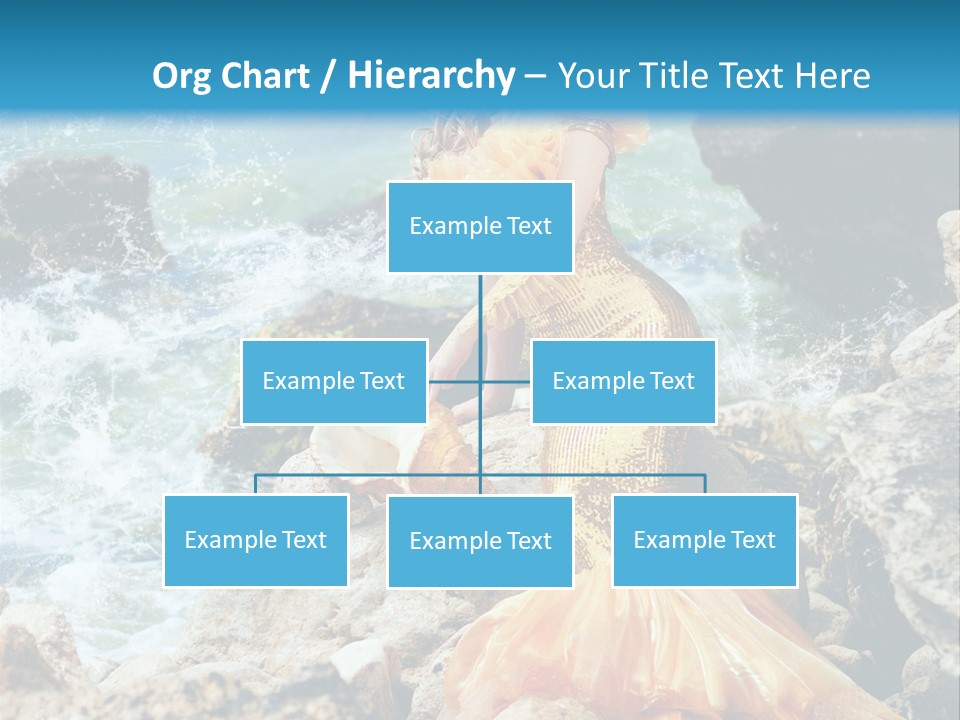 Color Being Mermaid PowerPoint Template