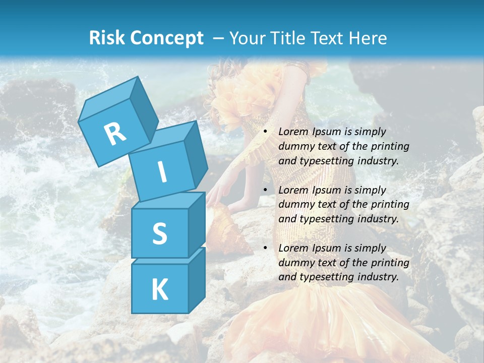 Color Being Mermaid PowerPoint Template