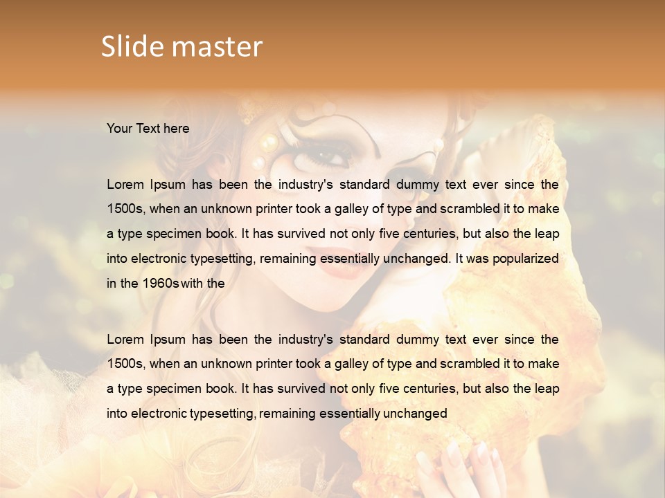 Art Nature Water PowerPoint Template