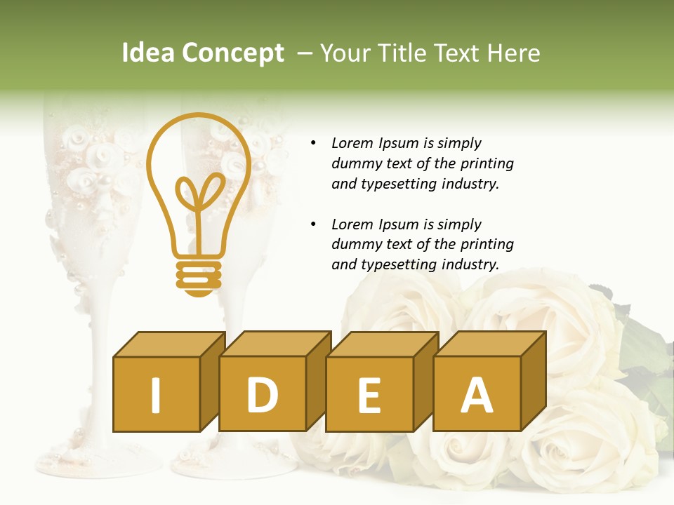 Light Design Two PowerPoint Template