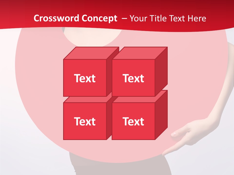 Cosmetics Lipstick Shape PowerPoint Template