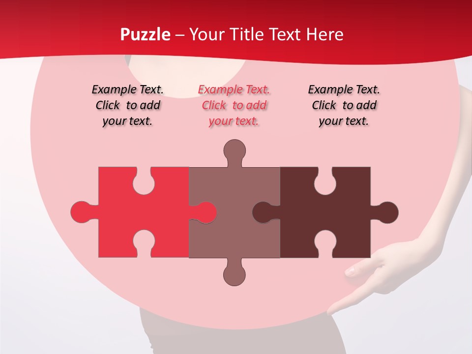 Cosmetics Lipstick Shape PowerPoint Template