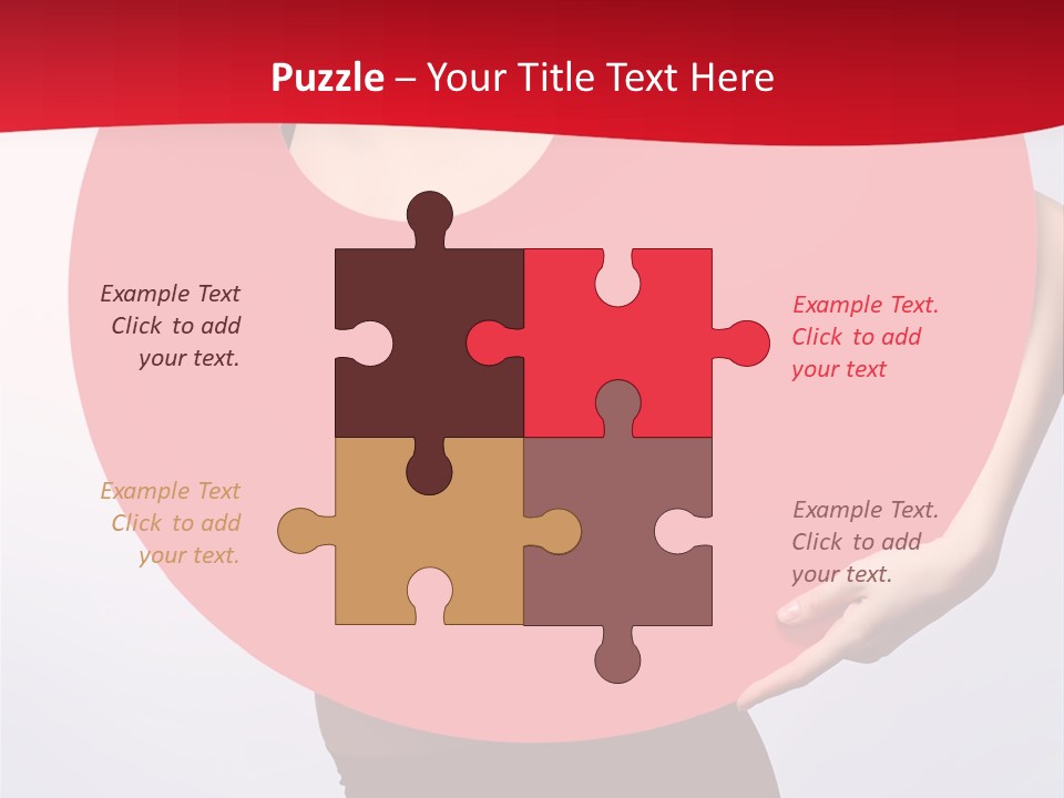 Cosmetics Lipstick Shape PowerPoint Template