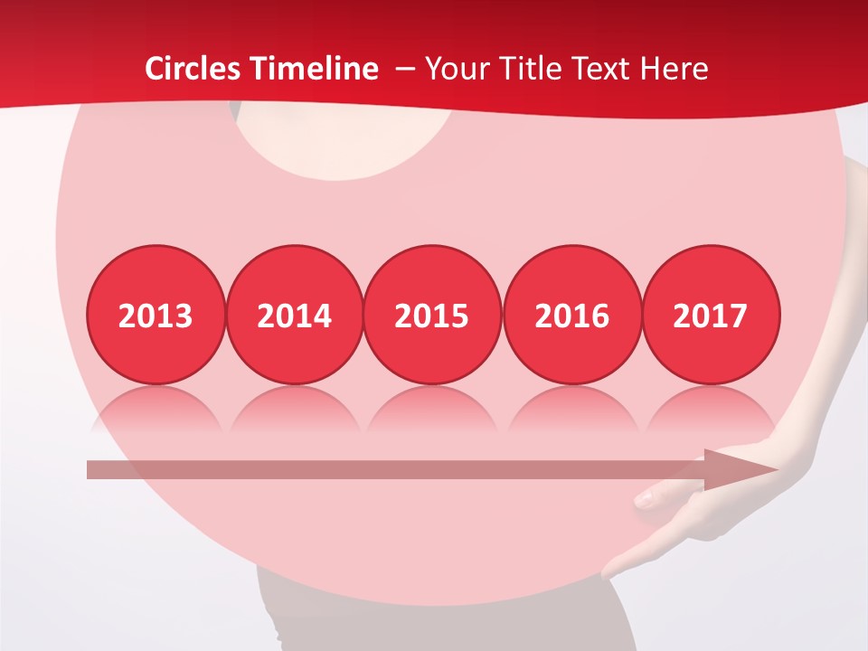 Cosmetics Lipstick Shape PowerPoint Template