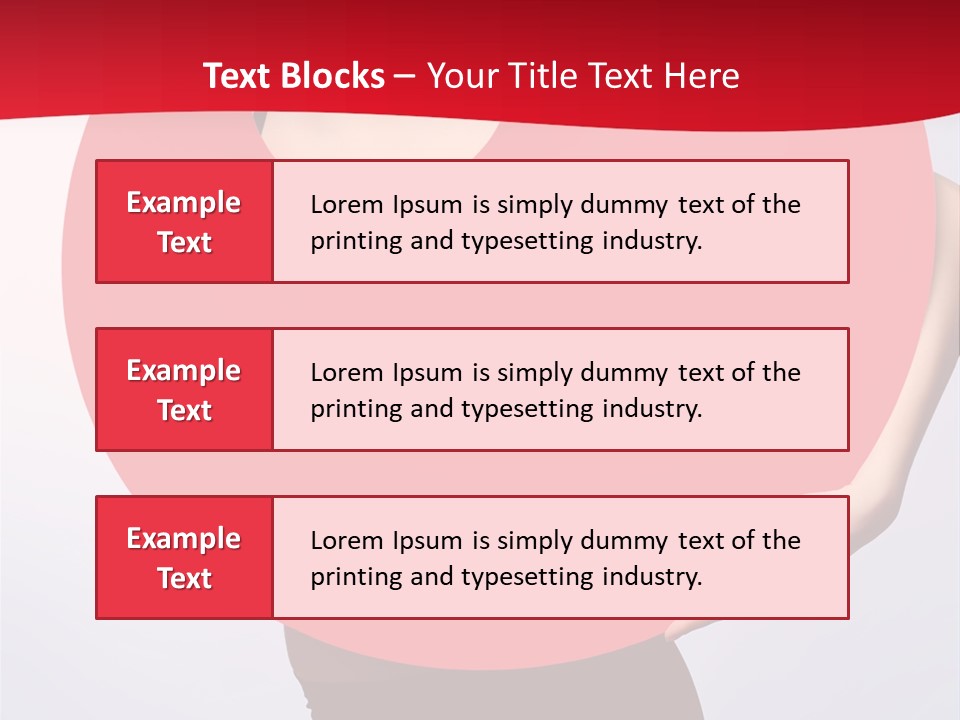 Cosmetics Lipstick Shape PowerPoint Template