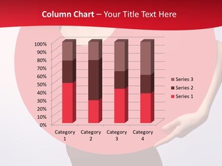 Cosmetics Lipstick Shape PowerPoint Template