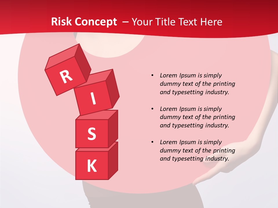 Cosmetics Lipstick Shape PowerPoint Template