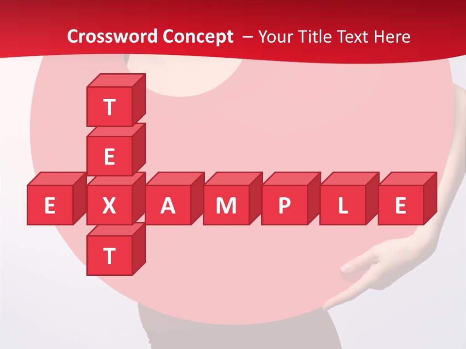 Cosmetics Lipstick Shape PowerPoint Template