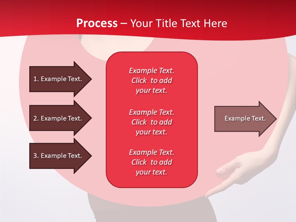 Cosmetics Lipstick Shape PowerPoint Template