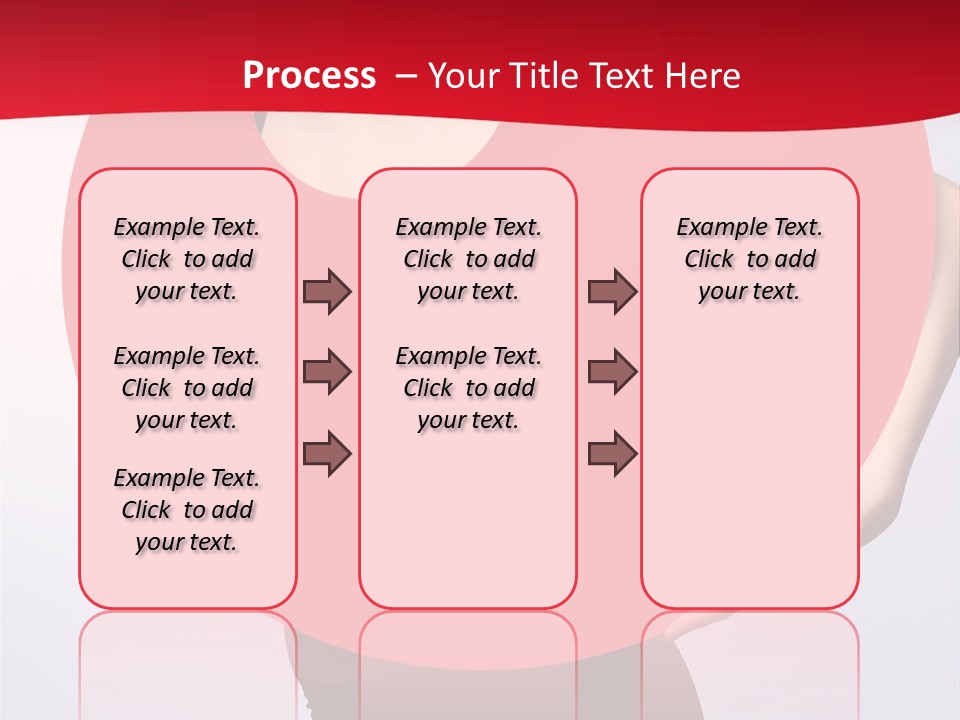 Cosmetics Lipstick Shape PowerPoint Template