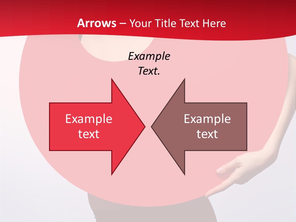 Cosmetics Lipstick Shape PowerPoint Template