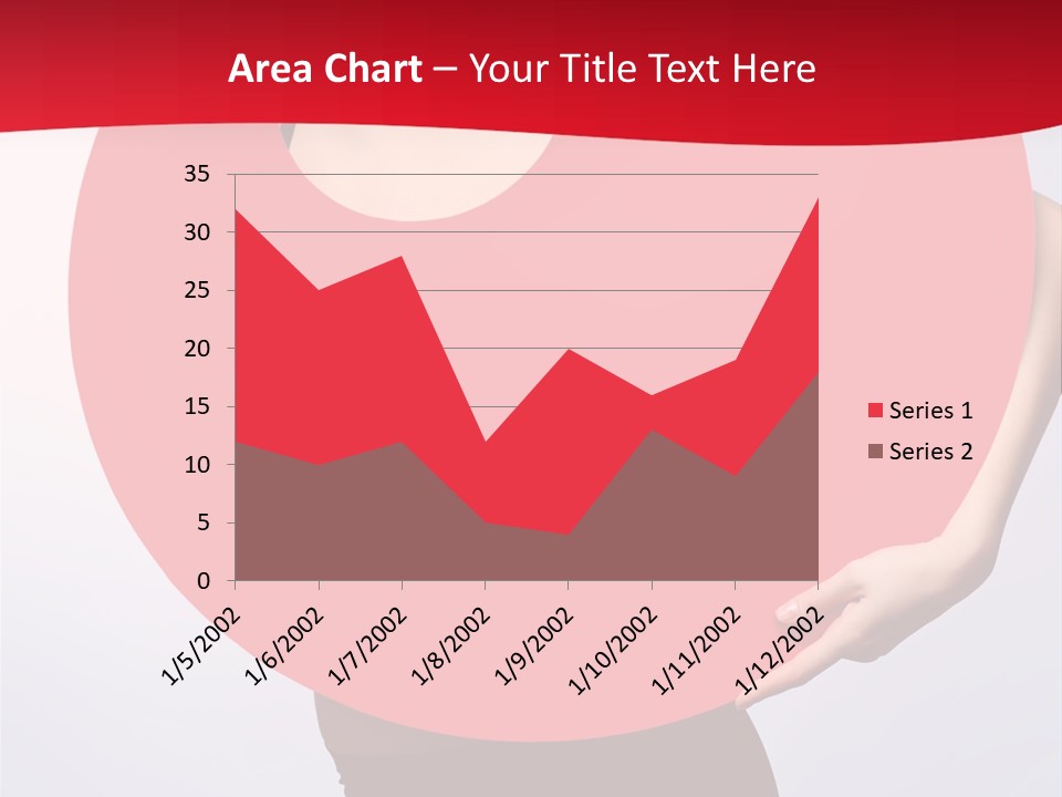 Cosmetics Lipstick Shape PowerPoint Template