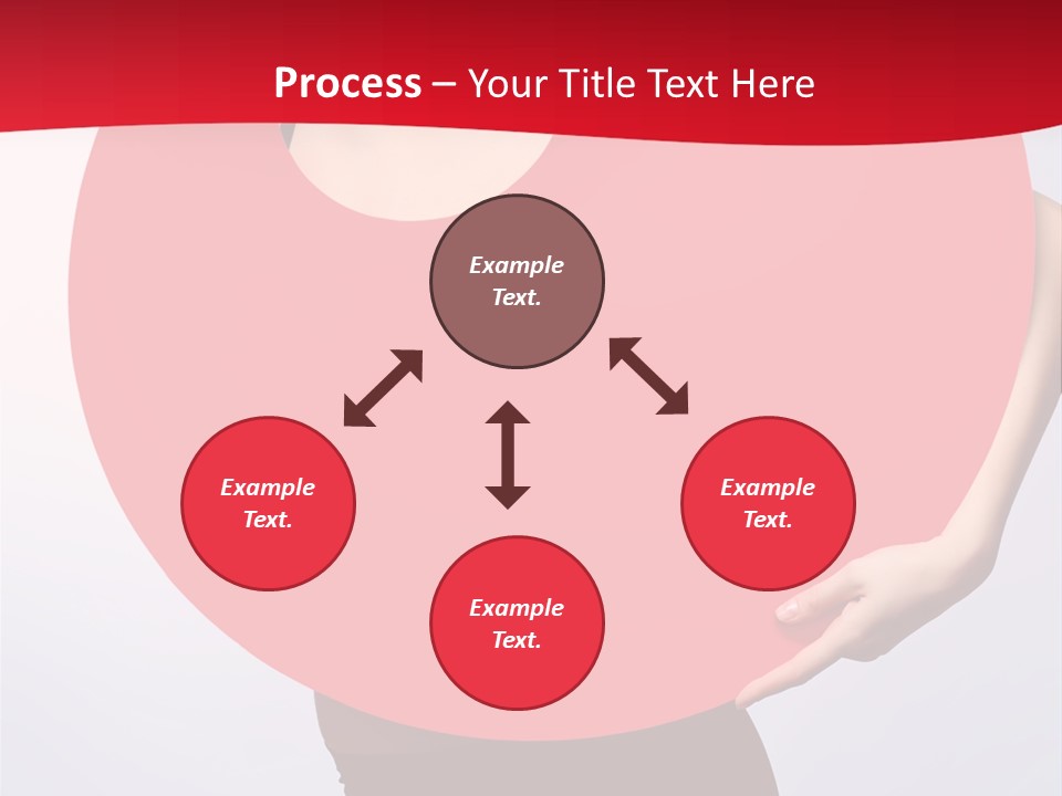 Cosmetics Lipstick Shape PowerPoint Template