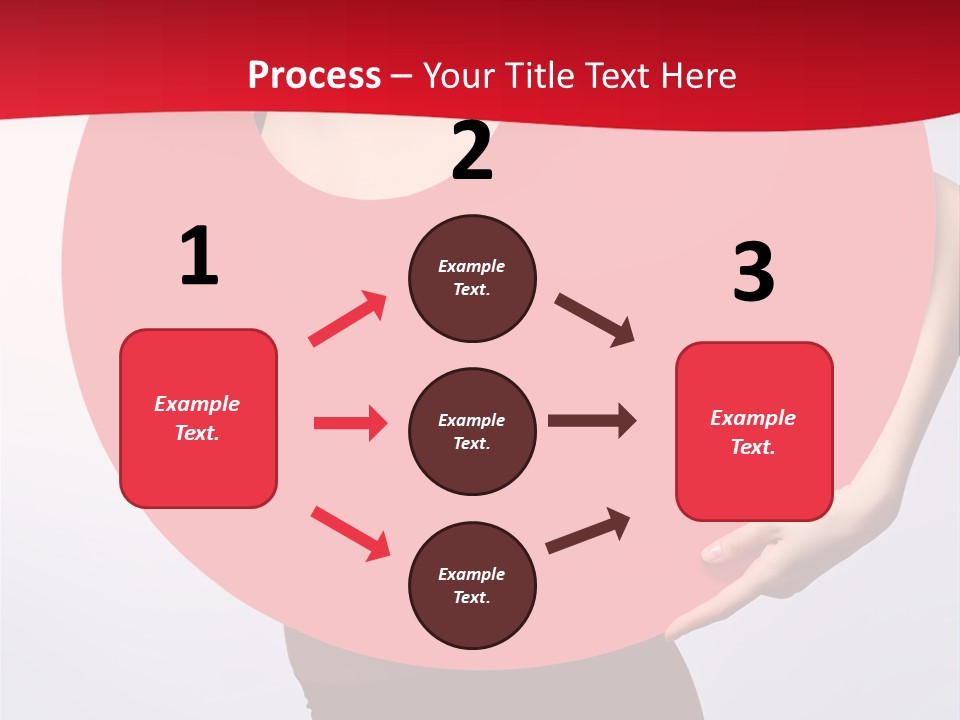 Cosmetics Lipstick Shape PowerPoint Template