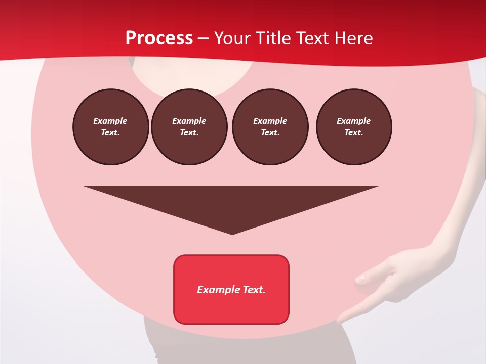 Cosmetics Lipstick Shape PowerPoint Template