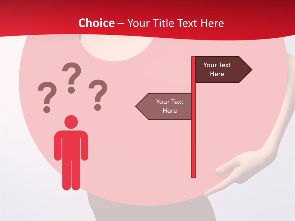 Cosmetics Lipstick Shape PowerPoint Template