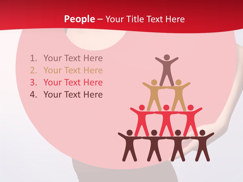 Cosmetics Lipstick Shape PowerPoint Template