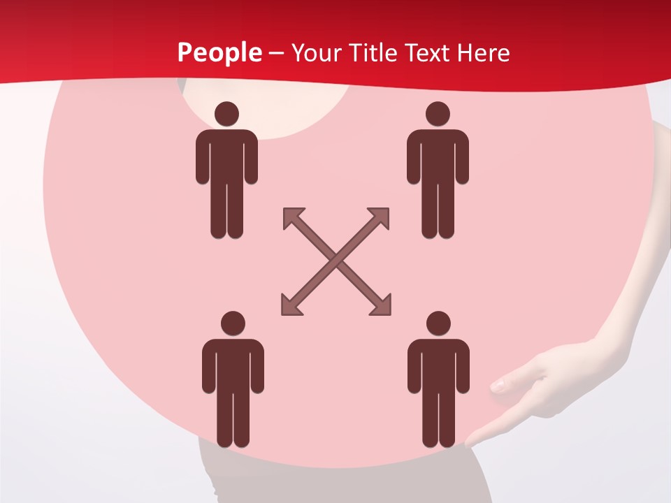 Cosmetics Lipstick Shape PowerPoint Template