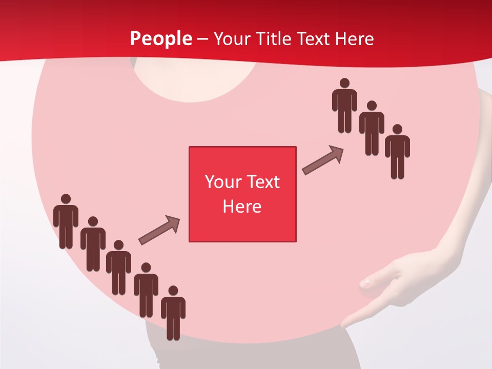 Cosmetics Lipstick Shape PowerPoint Template