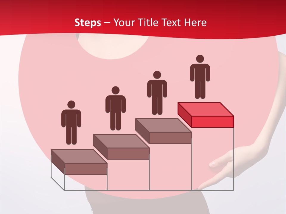 Cosmetics Lipstick Shape PowerPoint Template