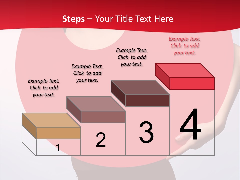 Cosmetics Lipstick Shape PowerPoint Template