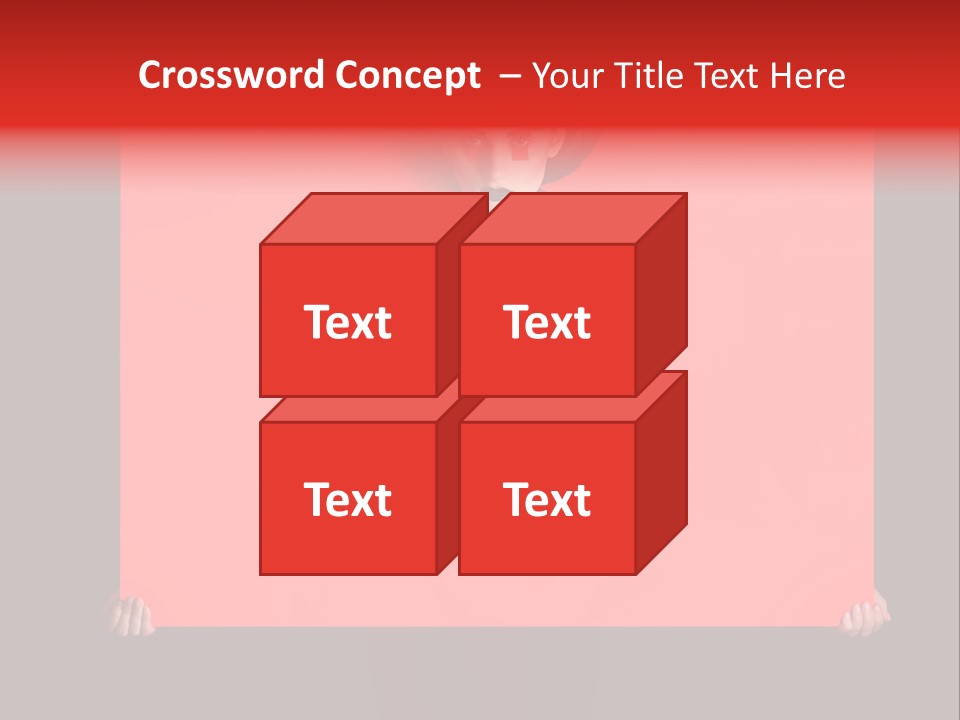 Eyeshadow Vogue Square PowerPoint Template