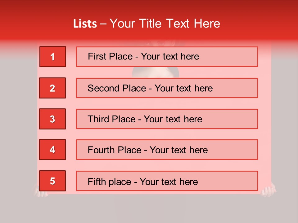 Eyeshadow Vogue Square PowerPoint Template
