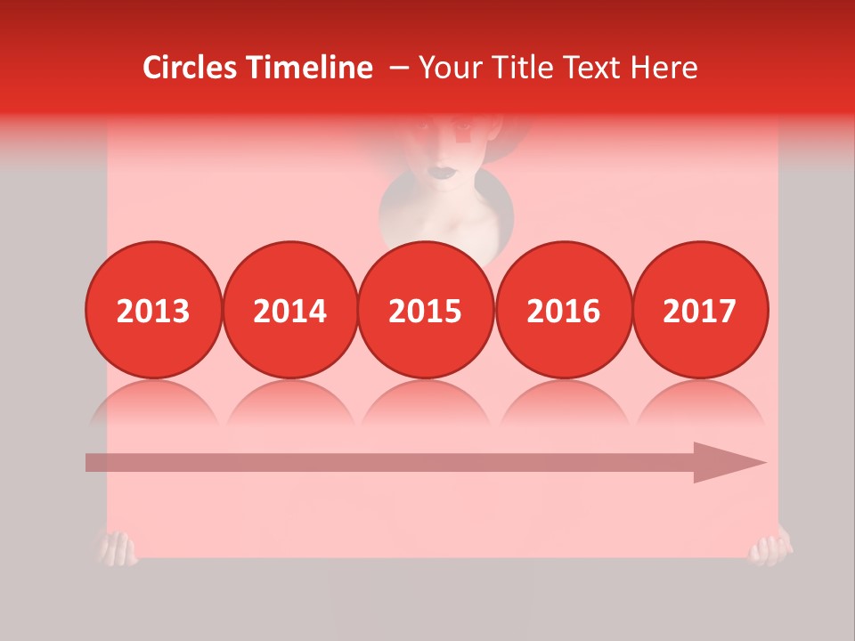 Eyeshadow Vogue Square PowerPoint Template