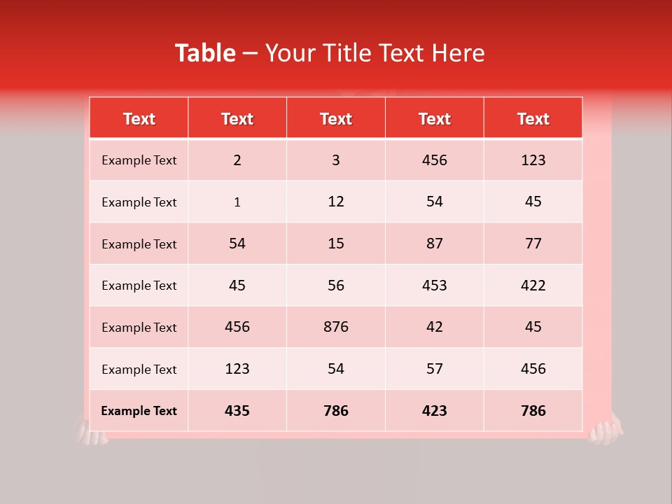 Eyeshadow Vogue Square PowerPoint Template