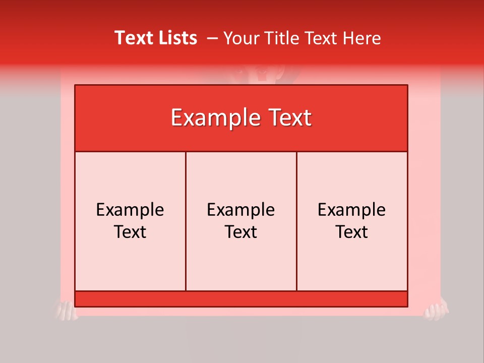 Eyeshadow Vogue Square PowerPoint Template