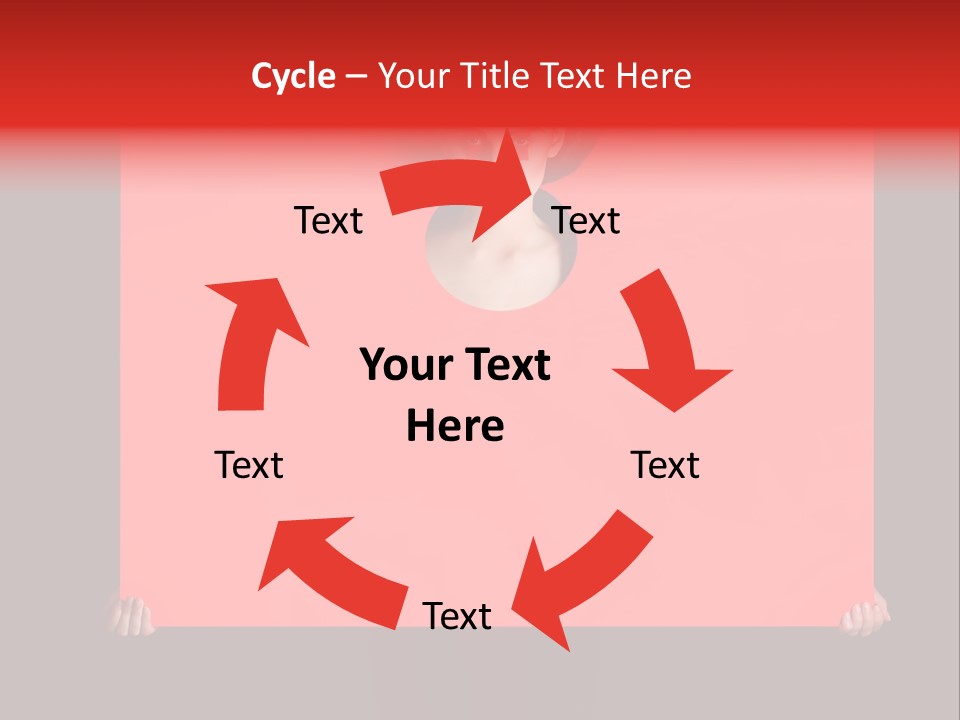 Eyeshadow Vogue Square PowerPoint Template
