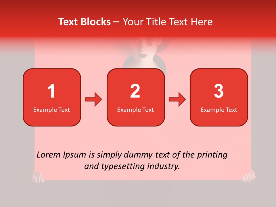 Eyeshadow Vogue Square PowerPoint Template